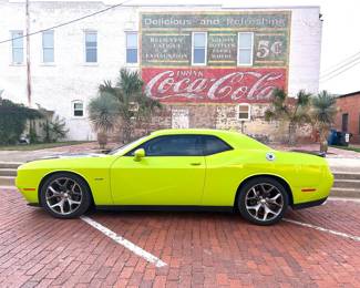2015 Dodge Challenger RT Plus 5.7 HEMI V with just over 24,000 miles.........To see more about this car, to register and to place bids go to our online auction site at www.capitolsalesservices.hibid.com  