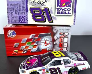 Dale Earnhardt # 81 Taco Bell 2004 Monte Carlo NASCAR race car in 1:18 diecast by Action Die-Cast 