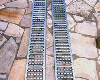 Steel loading ramps 84" x 10"