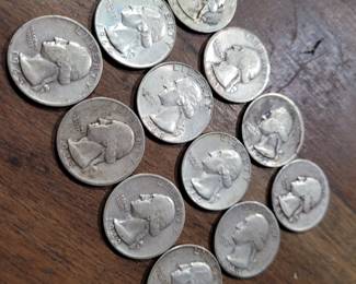 Silver quarters