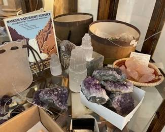 Natural healing stones, geodes and crystals available inside now
