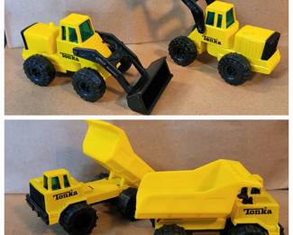 Mini TONKA toys (1990s new / old stock Mc Donalds collectibles) 