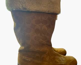 Coach boots size 7 1/2