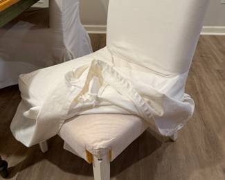 IKEA slip cover chairs 