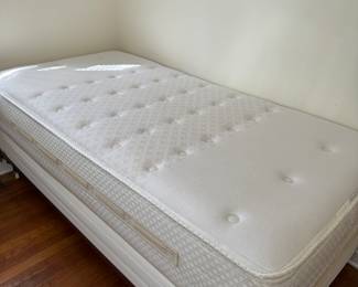 Twin size mattress and box springs