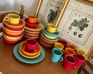 Fiesta ware service for 12