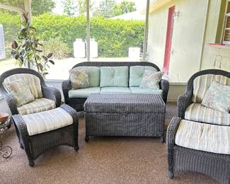 Wicker  outdoor furniture