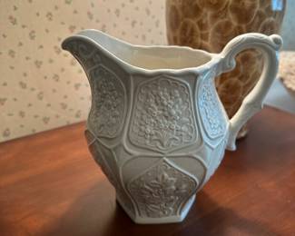 Relief moulded pitcher  