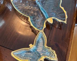 Butterfly candy dishes 