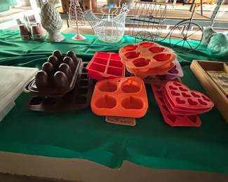 Silicone chocolate molds