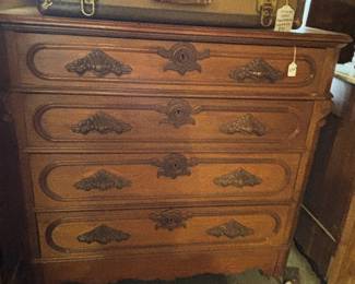 Antique Wooden Dresser