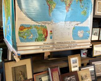 Pull down maps of the United States 