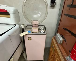 Vintage pink sears blow dryer 