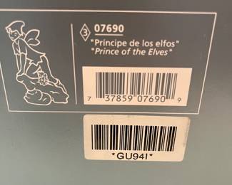 #113	Lladro 7690 ""Princes of Elves"   9" Tall x 5" Long x 3"W - retired in box not opened	 $75.00 
