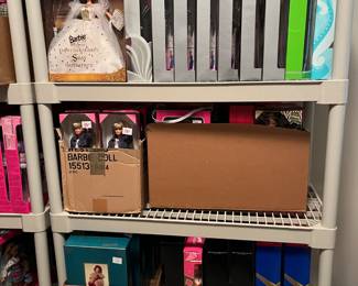 Do we have Barbie of all types.  This room is full with Dolls and accessories.