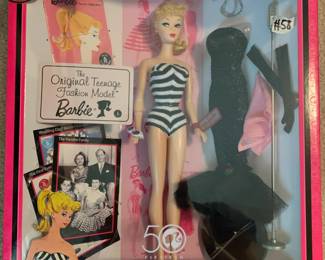#58	2008 50th Anniversary My Favorite Barbie - NIB	 $40.00 
