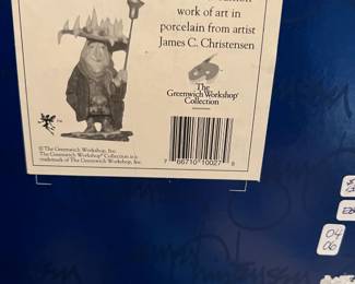 #302	The Greenwich Workshop Collection  The Candle Man	 $100.00 
