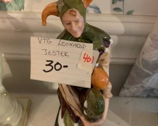 #401	Vintage Leonardo Jester	 $30.00 
