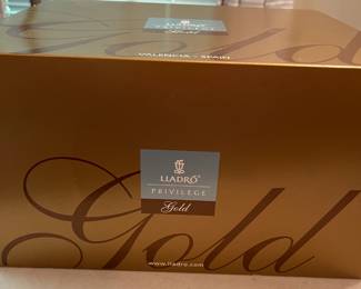 #109	Lladro Privilege Gold "Little Tin Soldier" 01008321. 10.25" H x 5" W - new in box	 $140.00 
