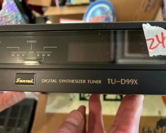 #240	Sansui Digital Synthesizer /Tuner TU-D99X	 $40.00 
