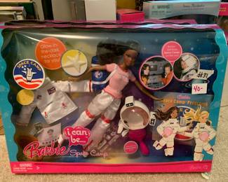  #31	2008 Barbie Space Camp African American - NIB	 $40.00 
