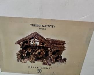 #261	Dept. 56 - The Inn Nativity  - NIB	 $35.00 
