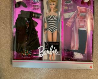 #60	1993 35th Anniversary of Barbie - NIB	 $40.00 
#61	1993 35th Anniversary of Barbie - NIB	 $40.00 
