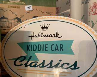 We have a very large Kiddi car classic collection from 10-40$$  each. 