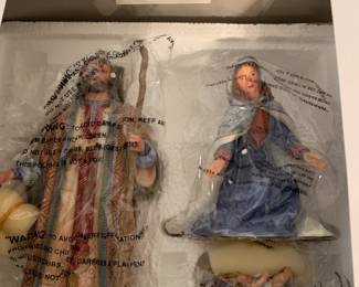 #388	Lenox Holy Family - Joseph, Mary and Baby Jesus	 $60.00 
