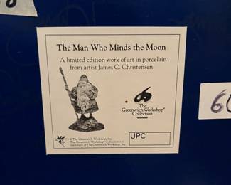 #298	The Greenwich Workshop Collection  Man Minds Moon	 $60.00 
