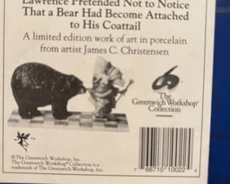 #284	The Greenwich Workshop Collection  Lawrence … Coattail	 $75.00 
