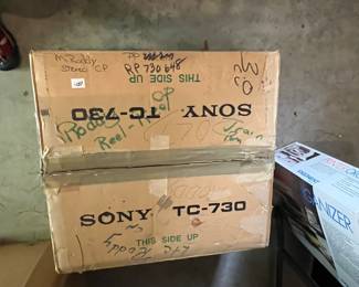 #245	Sony TC7300 reel to reel/Tape Recorder	 $150.00 
