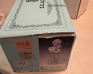 #117	Lladro 7.609 " My Buddy" approx. 8" Tall 	 $45.00 
