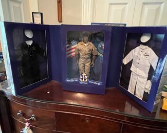 #169	GI Joe Salute to the Chiefs - Navy  - African American w/box	 $125.00 
