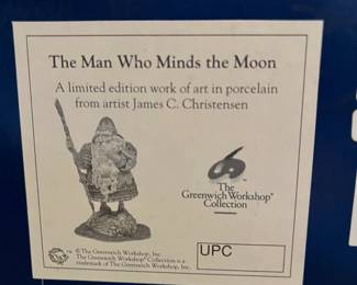 #294	The Greenwich Workshop Collection  Man Minds Moon	 $60.00 

