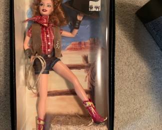 #44	2005 Pin Up Girls - Way out West Barbie - NIB	 $40.00 


