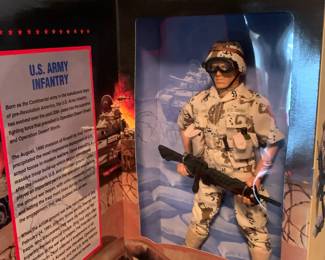 #87	GI JOE US Army Infantry - Classic Collection	 $20.00 
