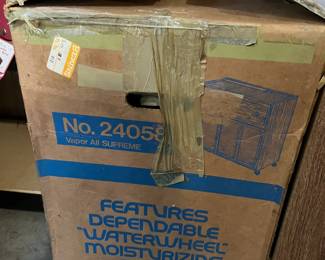#203	Westbend No. 2405 Moisturizing Action Humidifier - still in package	 $30.00 
