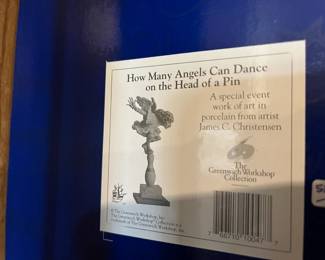 #208	The Greenwich Workshop Collection - How Many Angels can dance on the head of a pin	 $50.00 
