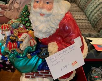 #356	Christopher Radko Cookie Jar	 $125.00 
