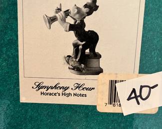 #268	Walt Disney Collectors Society Horace	 $40.00 
