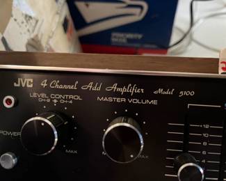 #236	JVC 4 Channel ADD Amplifier Model 5100	 $60.00 
