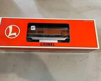 #190	Lionel Aluminum Combination Car - City of Chicago	 $25.00 
