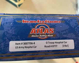 #197	Atlas Steam Era Classics - Troop Hospital	 $30.00 
