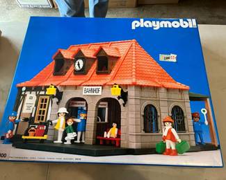 #224	Playmobil Train Station in Box #4300	 $100.00 
