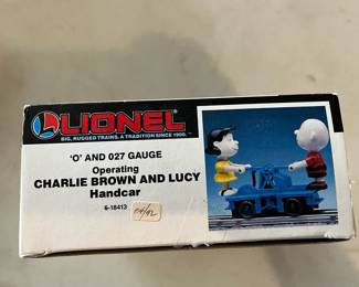 #191	Lionel Charlie Brown & Lucy Handcar	 $30.00 

