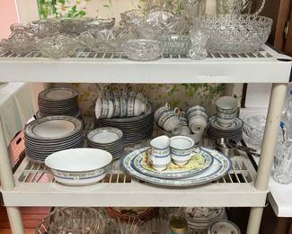 Vintage Glassware and Cut Glass