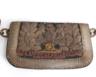 Victorian Officer's Royal Artillery Belt Pouch