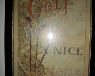 Golf Print