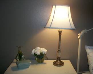 Table lamp  Decor items.